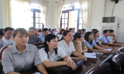 CBGVNV Trường THPT Cát Tiên tham dự hội...