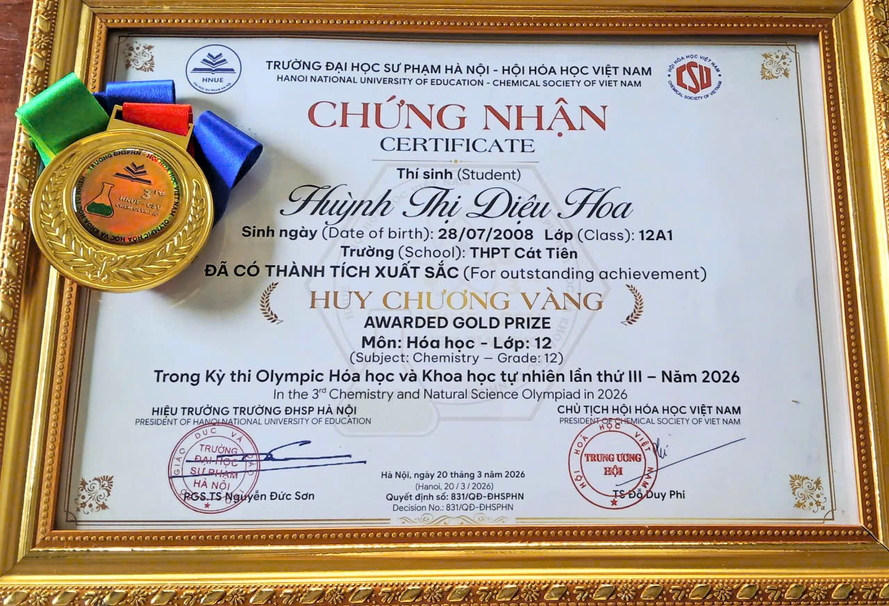 giấy chứng nhận